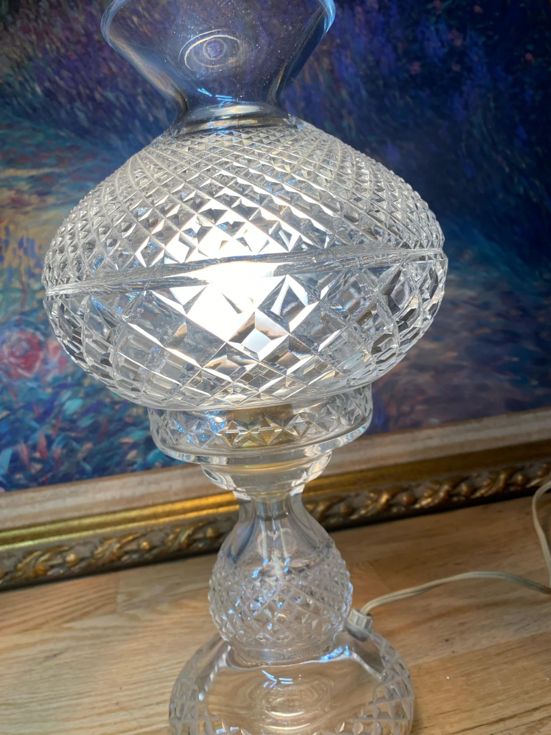 Waterford Crystal Glass Accent Lamp - photo 2