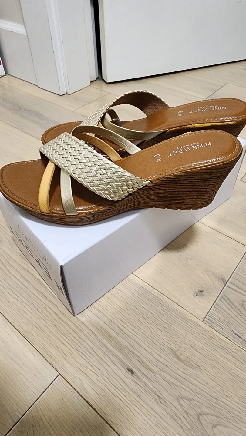 Nine West Women's Wedge Sandals Size 6.5M - photo 2