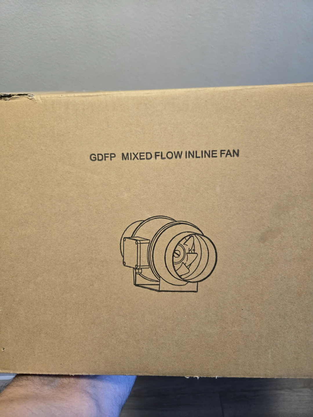 GDFP Mixed Flow Inline Fan GDF150-P - photo 4