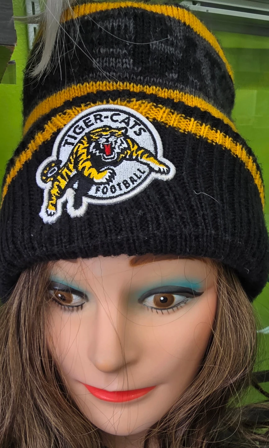 🏈🧢 Tiger-Cats Knit Beanie – $17 🧢🏈