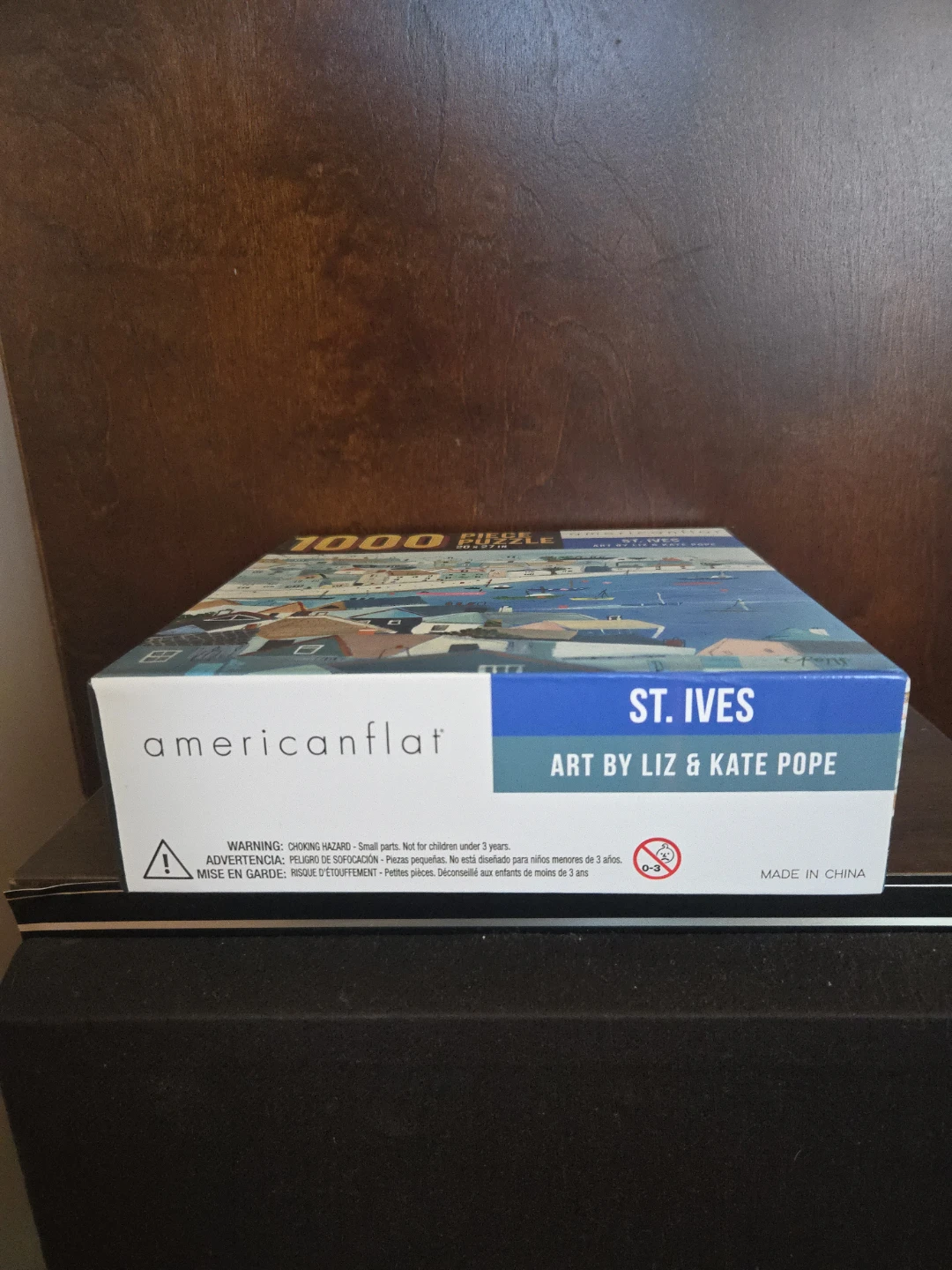 American Flat 1000 Piece Puzzle - St. Ives by Liz & Kate Pope - photo 2