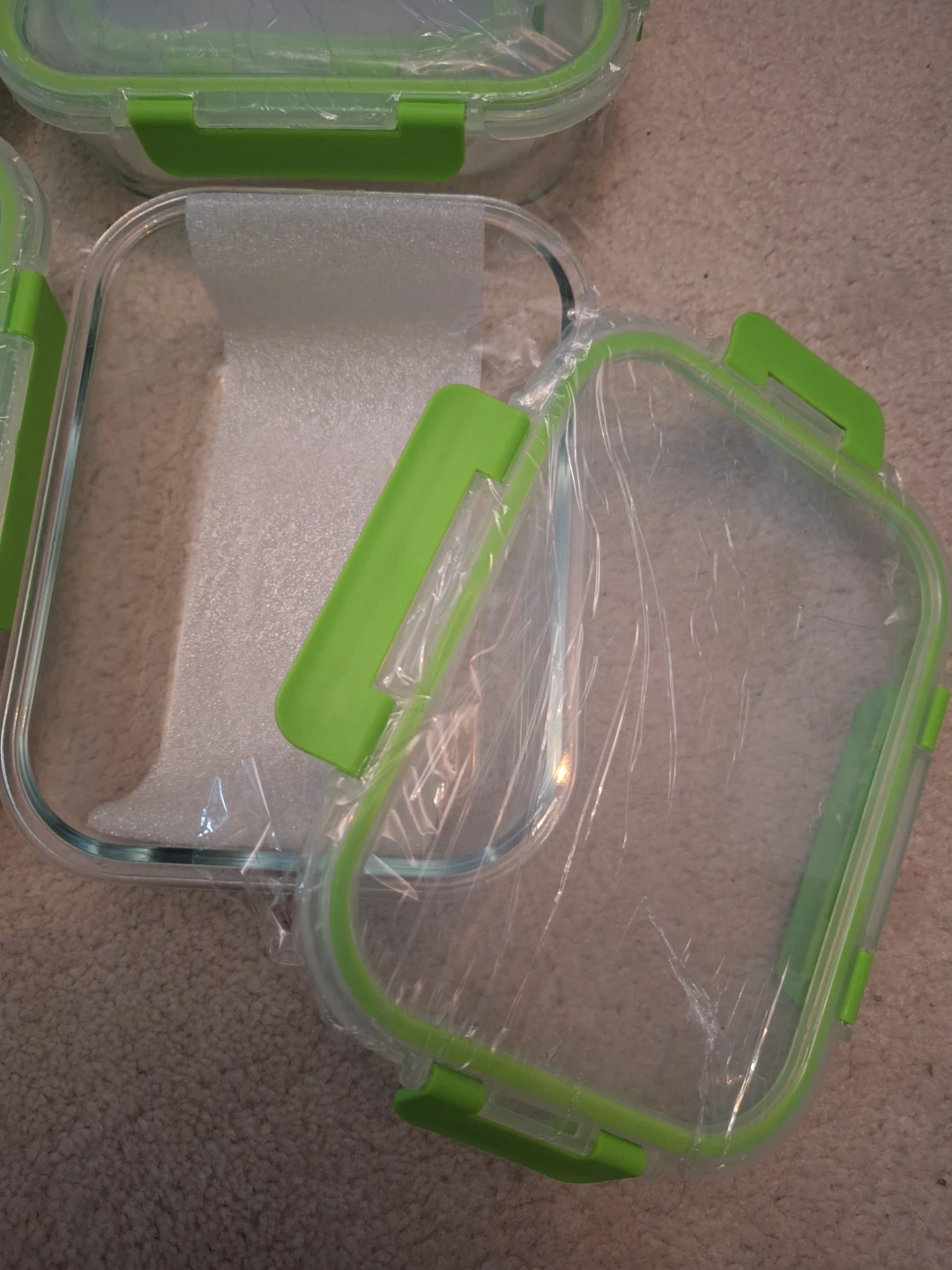 NEW Glass Food Storage Containers with Locking Lids - photo 4