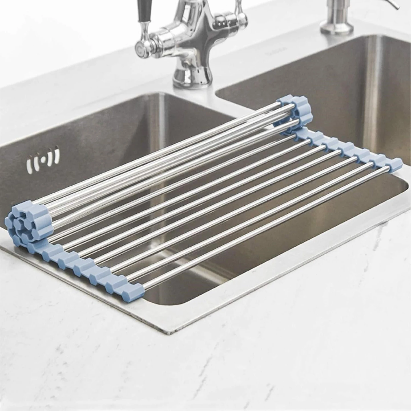 New Roll-Up Dish Drying Rack