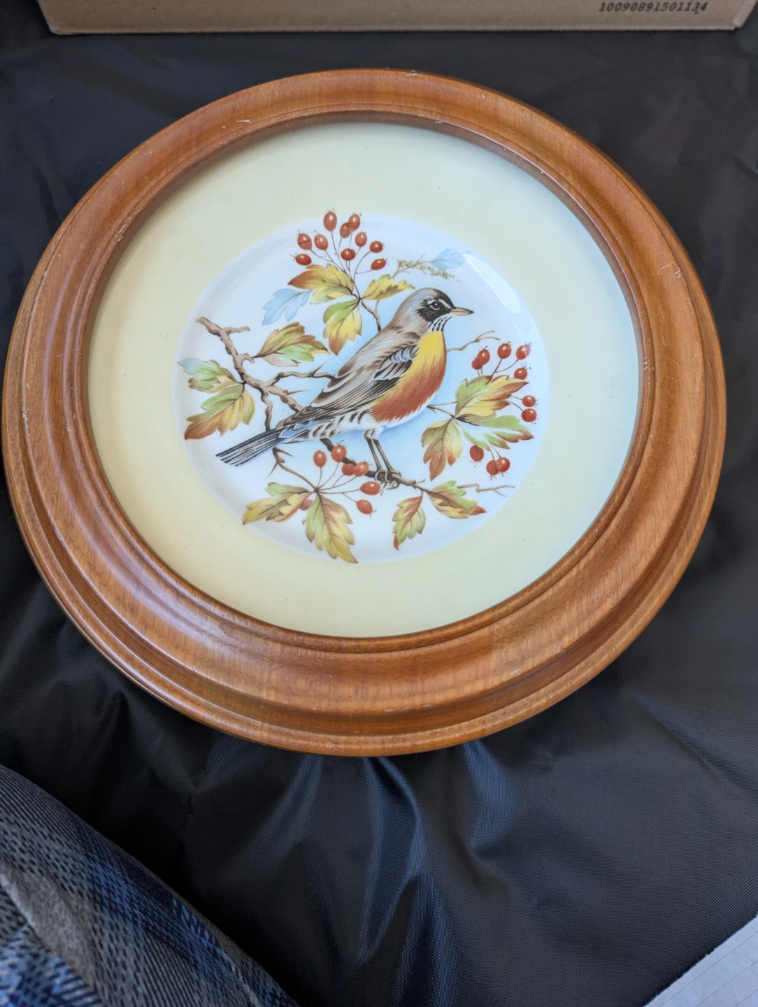 Collection of Decorative Plates with Wildlife Art - photo 3