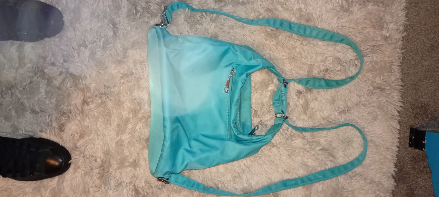 Turquoise Convertible Backpack Purse - photo 2