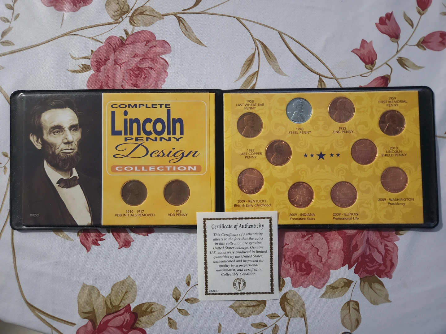 Complete Lincoln Penny Design Collection