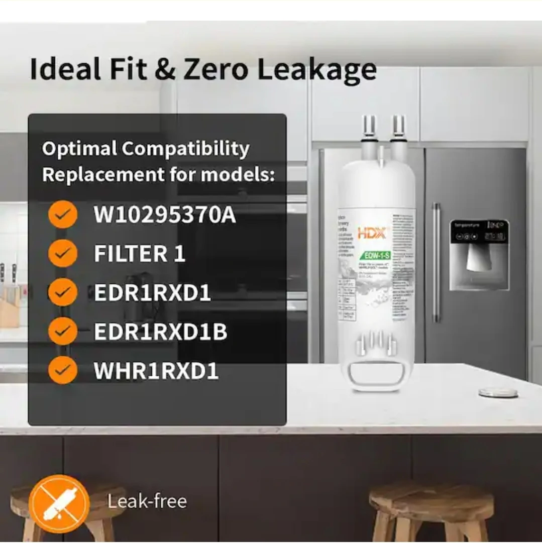 HDX Ice & Water Refrigerator Filter EQW-1-S *NEW* - photo 5