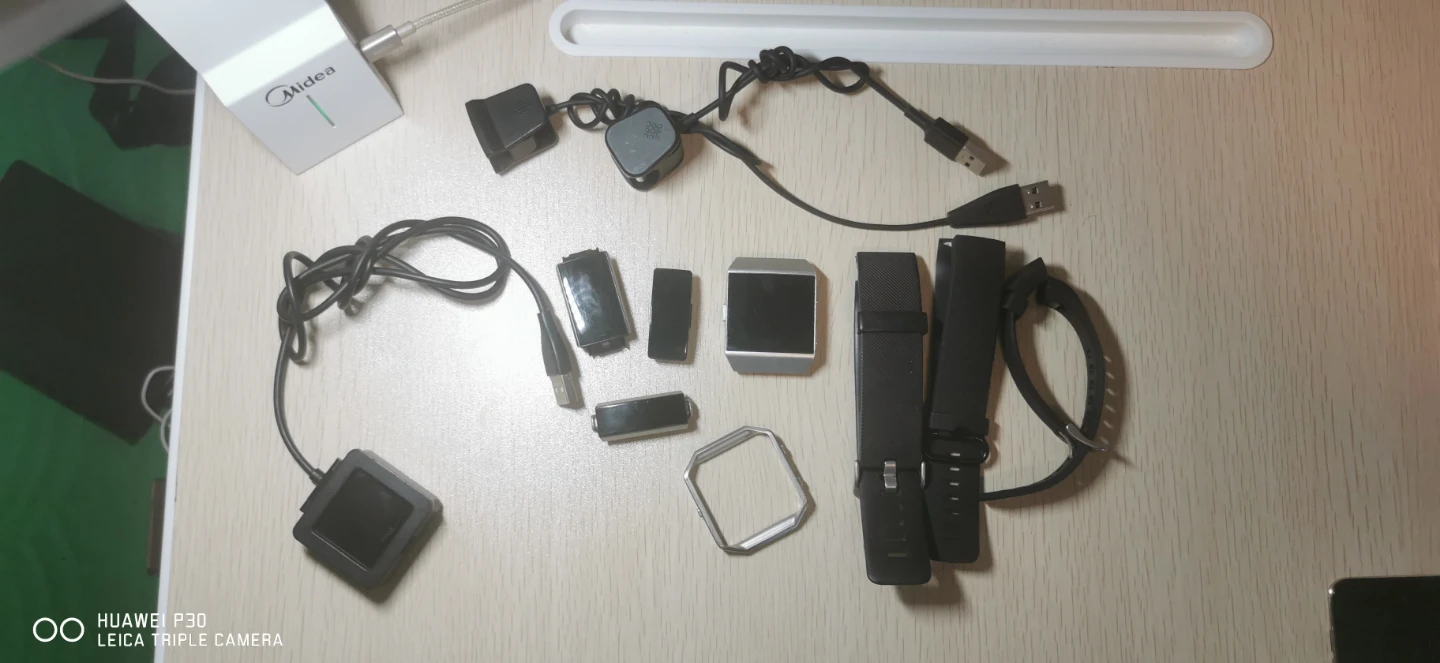 Lot of 5 Fitbit fitness tracker