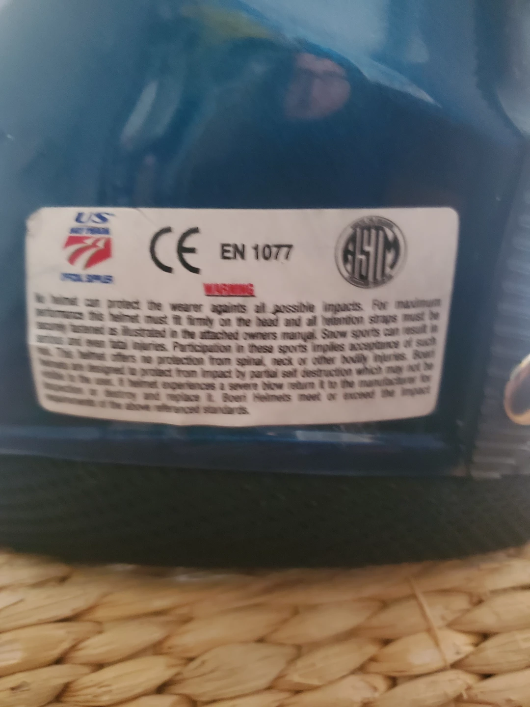 Youth Boeri Ski Helmet