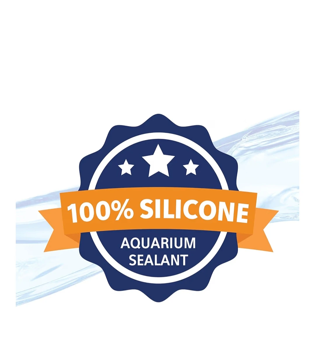 AQUEON All Glass Aquarium  Silicone Sealant, 3-Ounce - photo 3