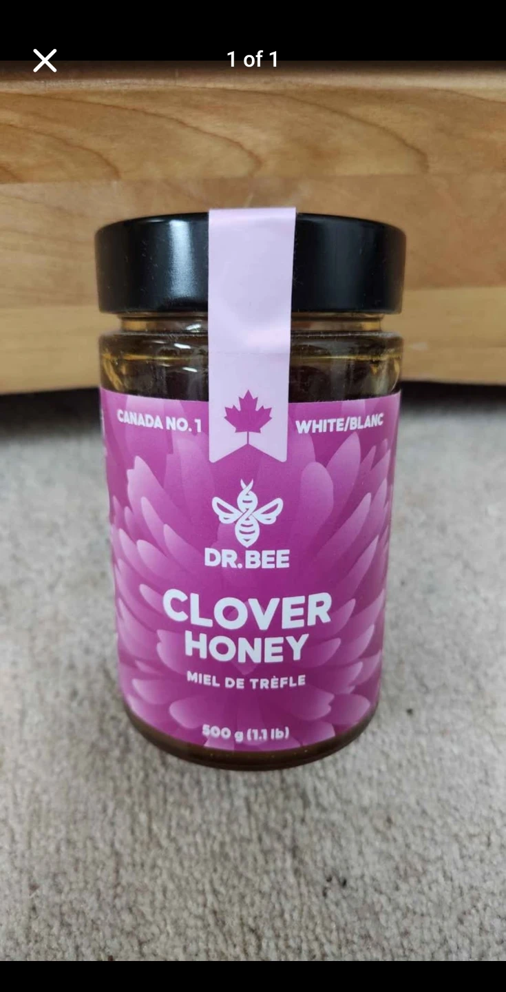 Brand new Dr. Bee Clover Honey - 500 g