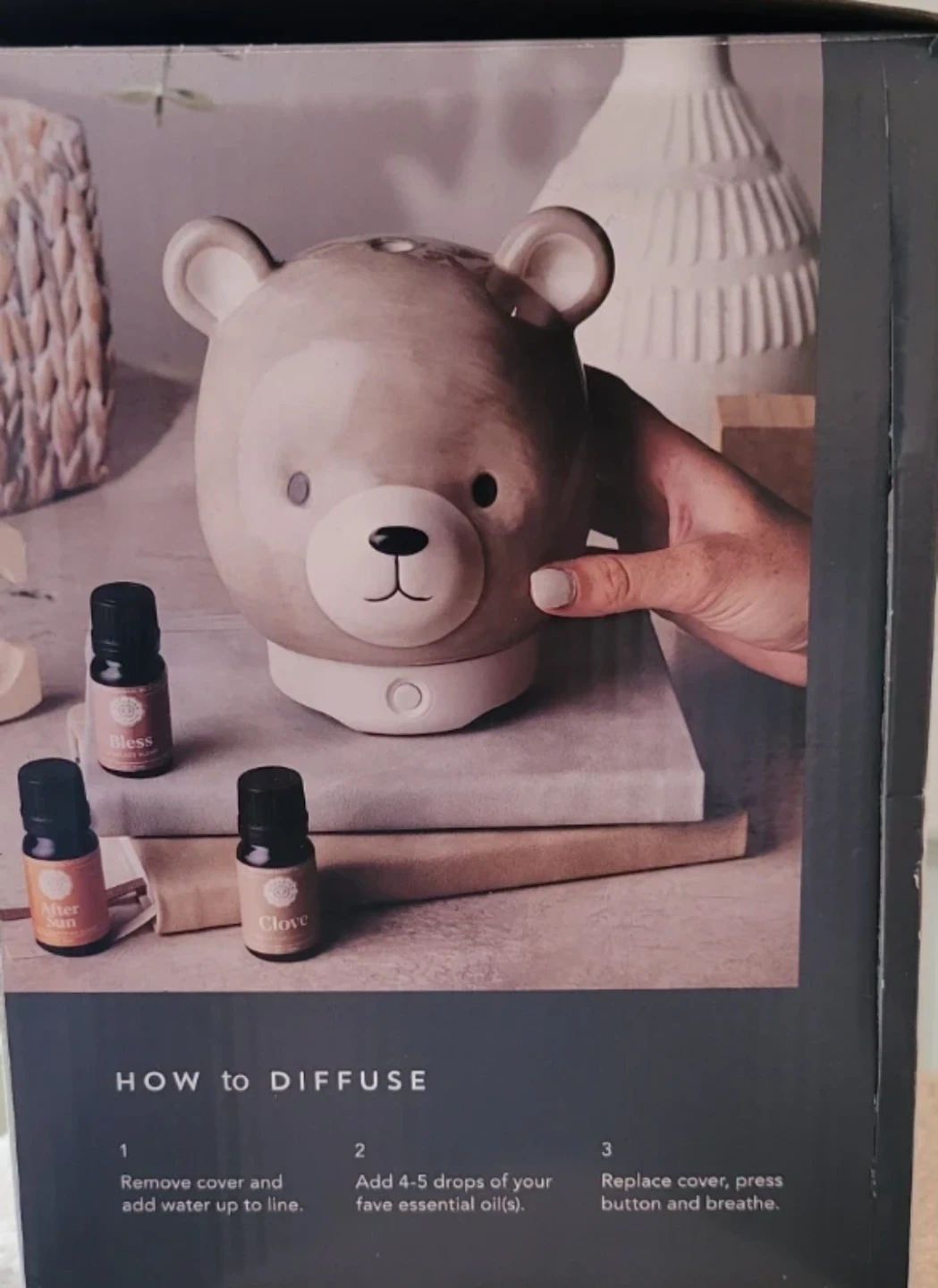 New Woolzies Teddy Ceramic Ultrasonic Diffuser - 120ml 🥕 - photo 3