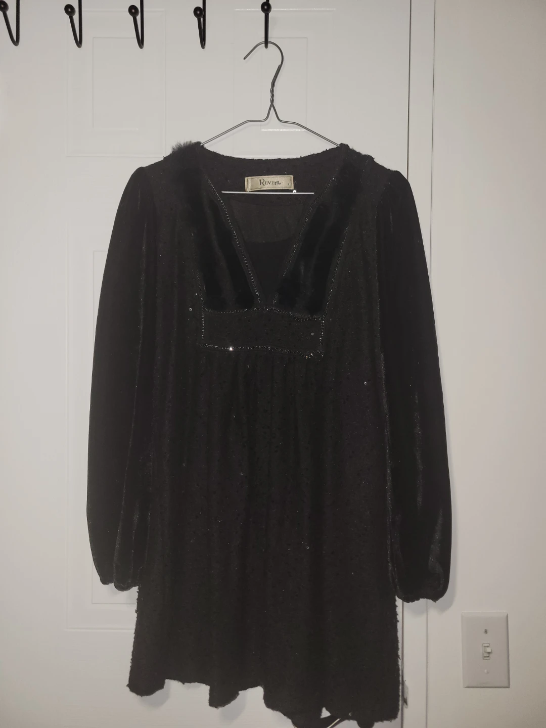 Riverside Black Sequin Dress