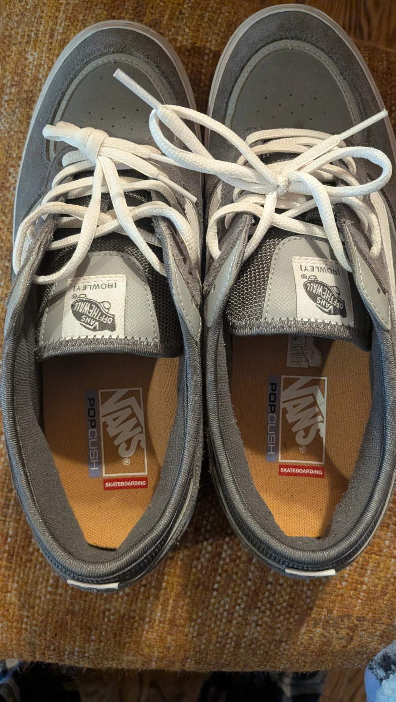 Vans Skateboarding Shoes - Grey/White