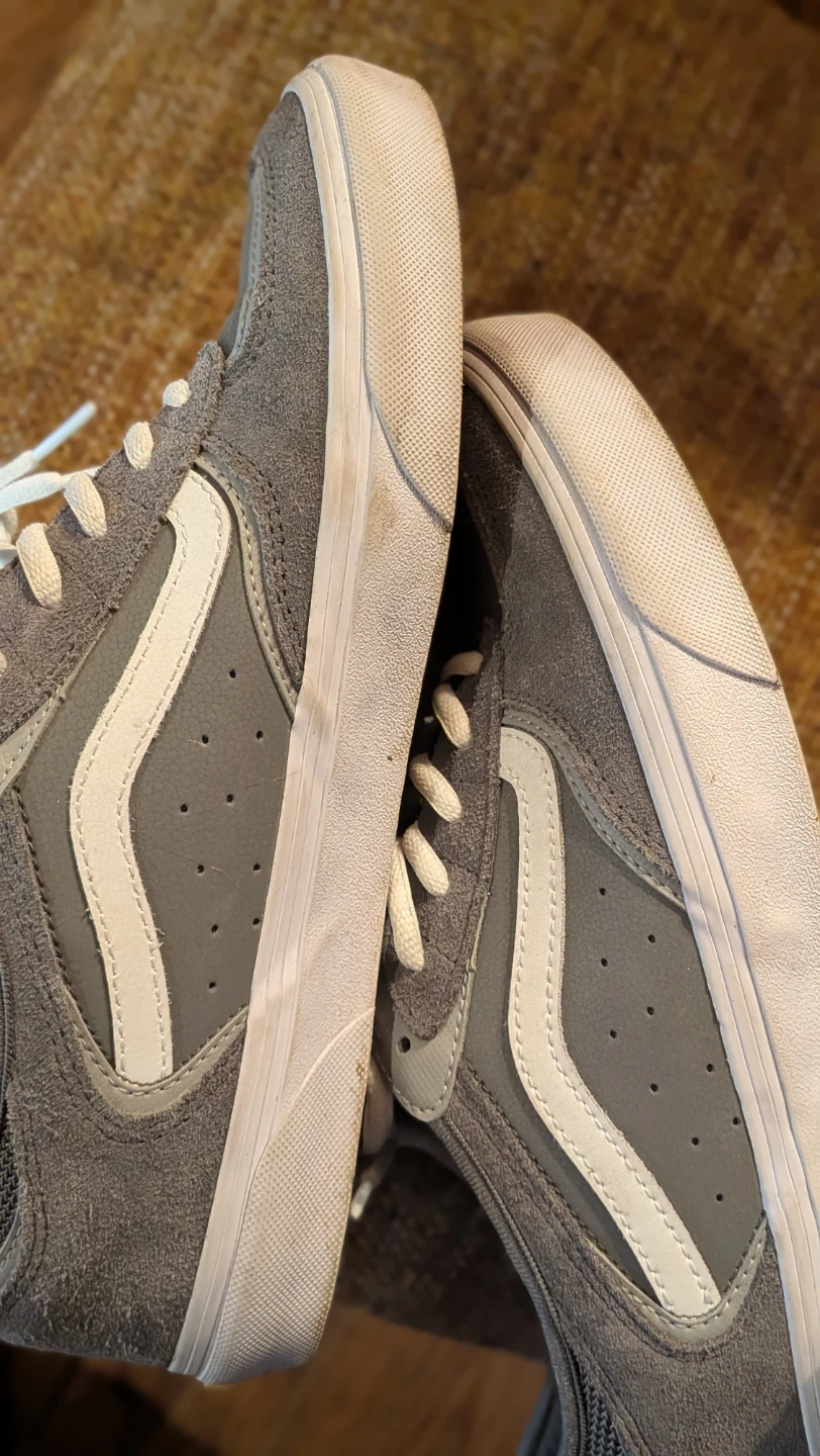 Vans Skateboarding Shoes - Grey/White - photo 4