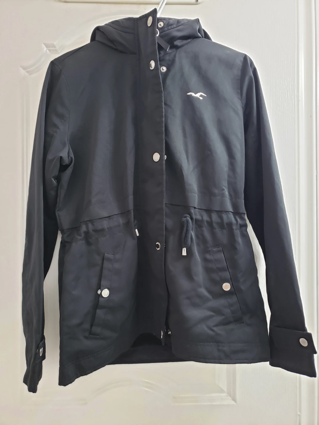 Hollister Black Jacket for women.Size M
