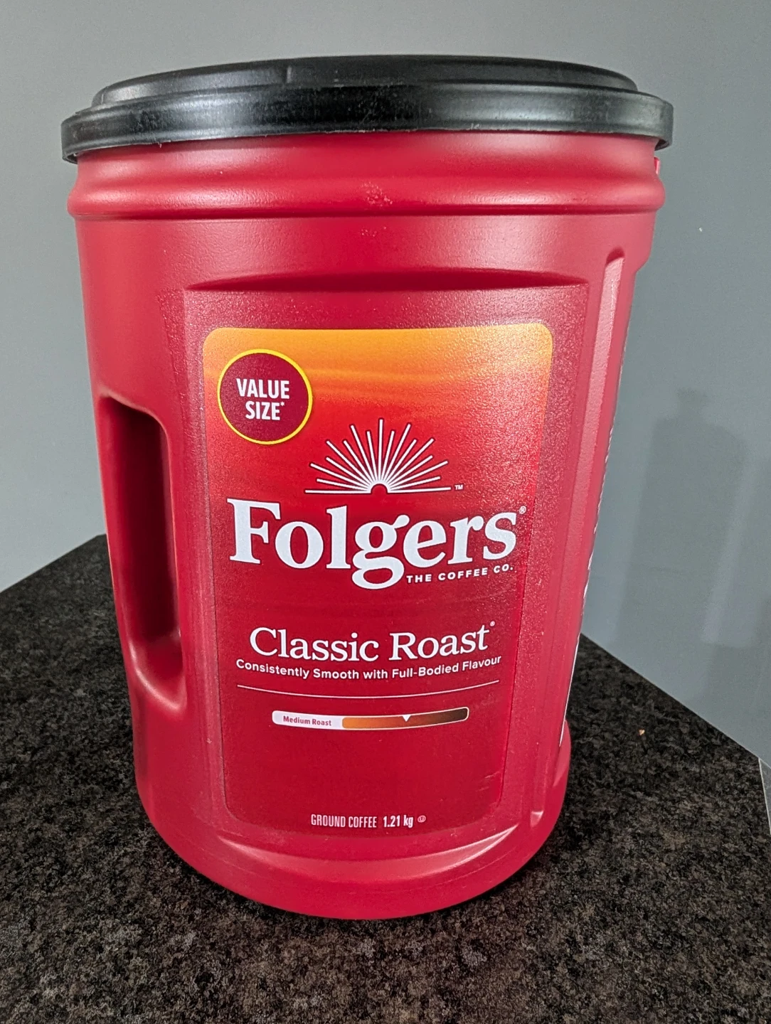 Folgers Classic Roast Ground Coffee 1.21 kg