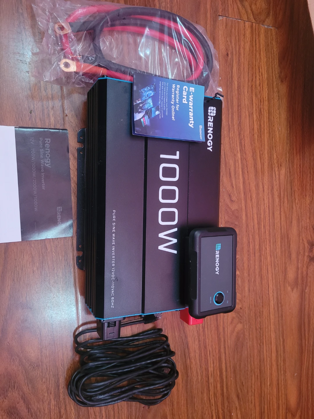 Renogy 1000W Pure Sine Wave Inverter - photo 3