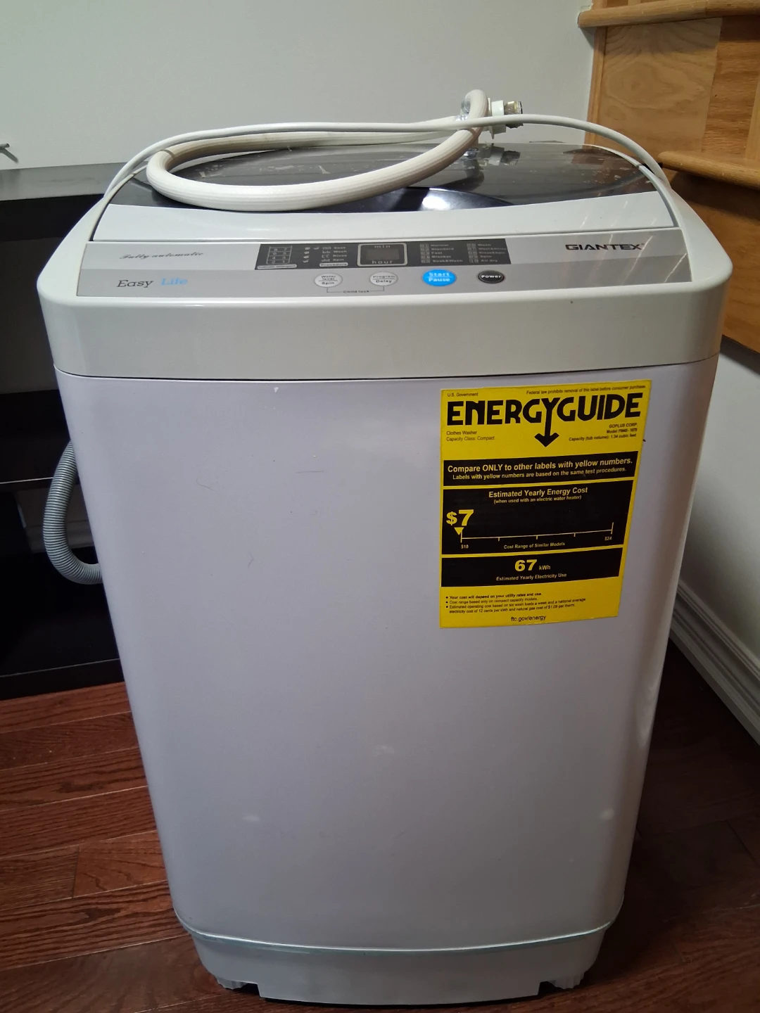 Giantex Full-Automatic Washing Machine Portable