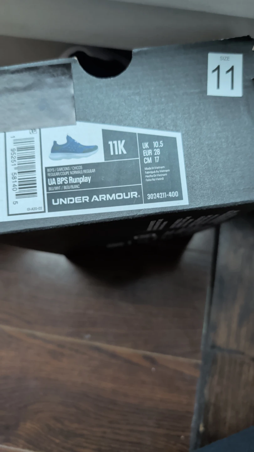 Under Armour UA BPS Runplay Kids Shoes - photo 3