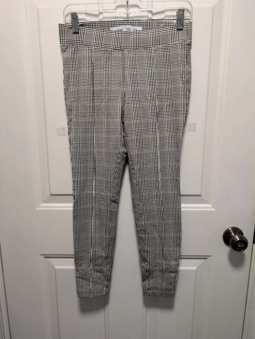 Old Navy Stevie High Rise Plaid Pants