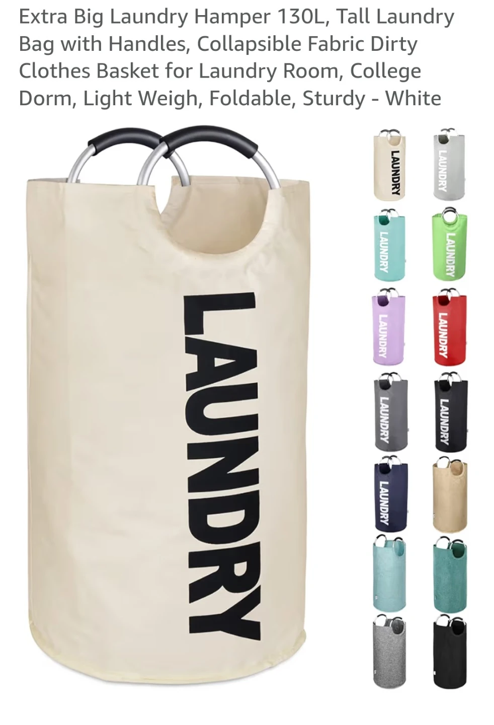 Laundry hamper*new*