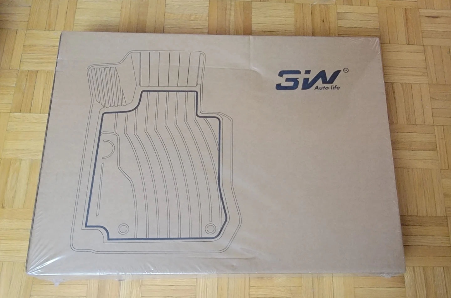 Honda Civic Floor Mats 2016–2021, 3W All Weather Custom Fit - photo 2