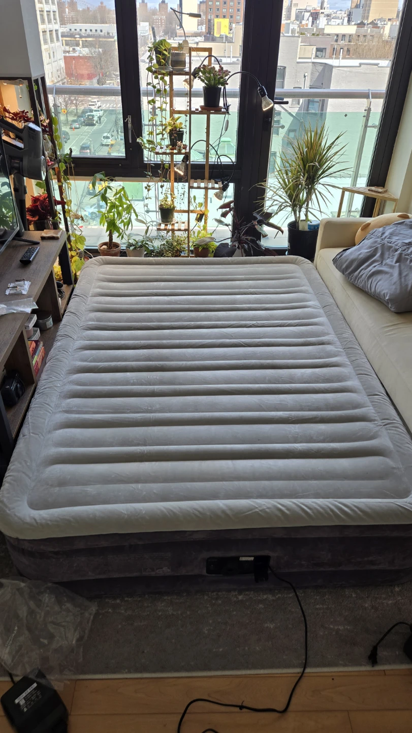 INTEX Queen Air Mattress with Built-in Pump