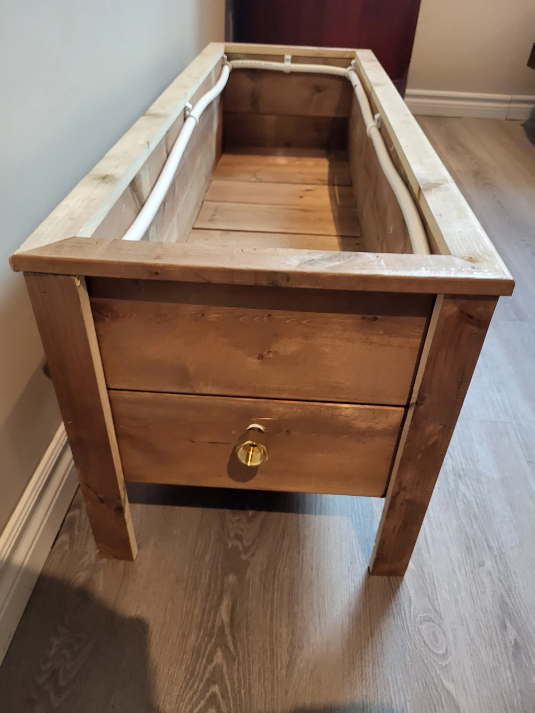 Wooden Planter Box with Irrigation System - photo 2