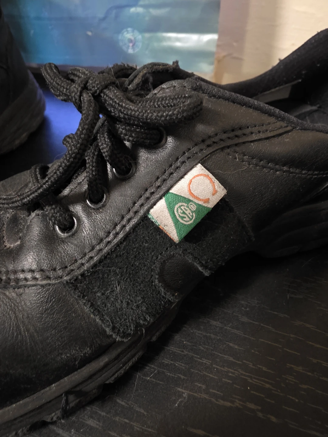Mellow Walk Black Leather Safety Shoes - photo 3