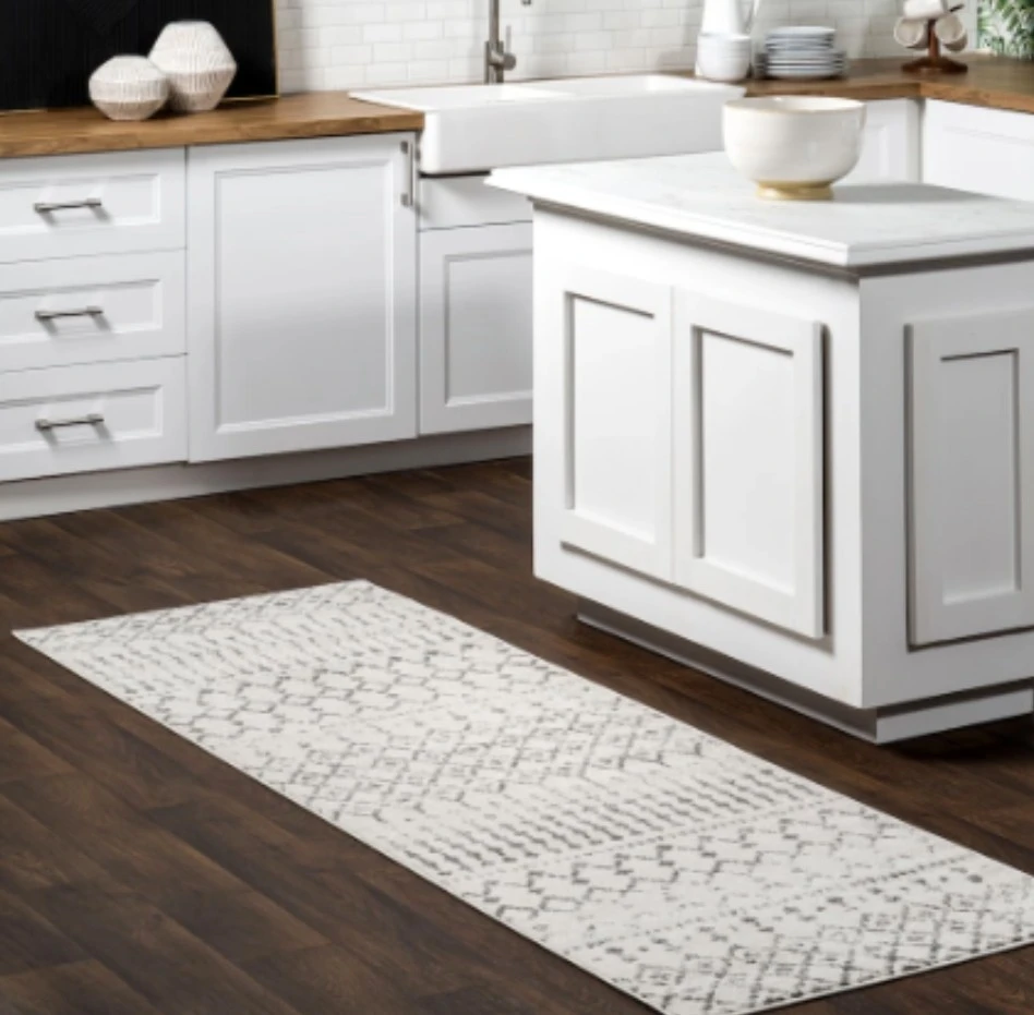 BODRUM Gray Runner Rug 2'6" x 10' - photo 4