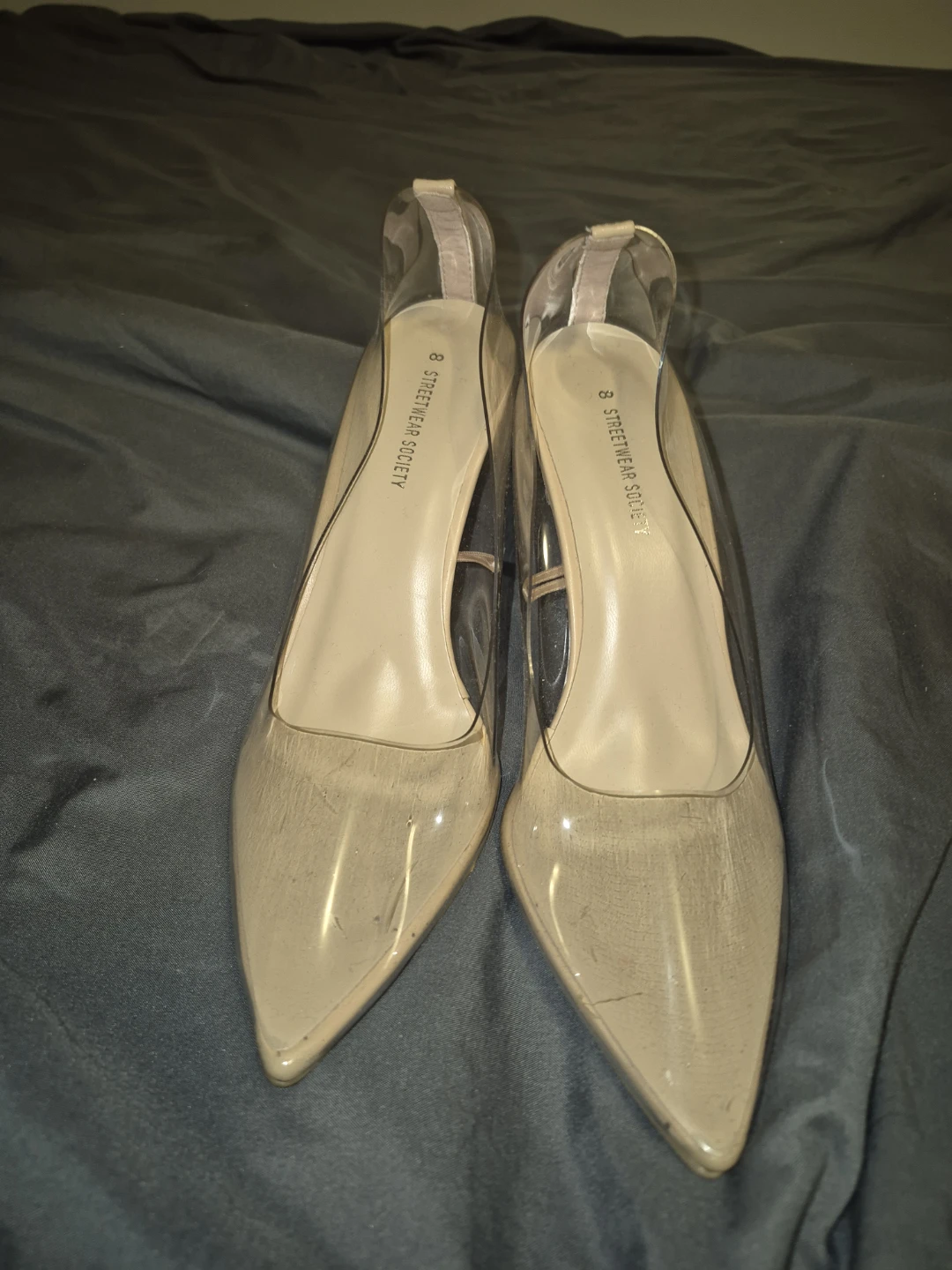 Streetwear Society Clear Pointed Toe Heels - photo 3