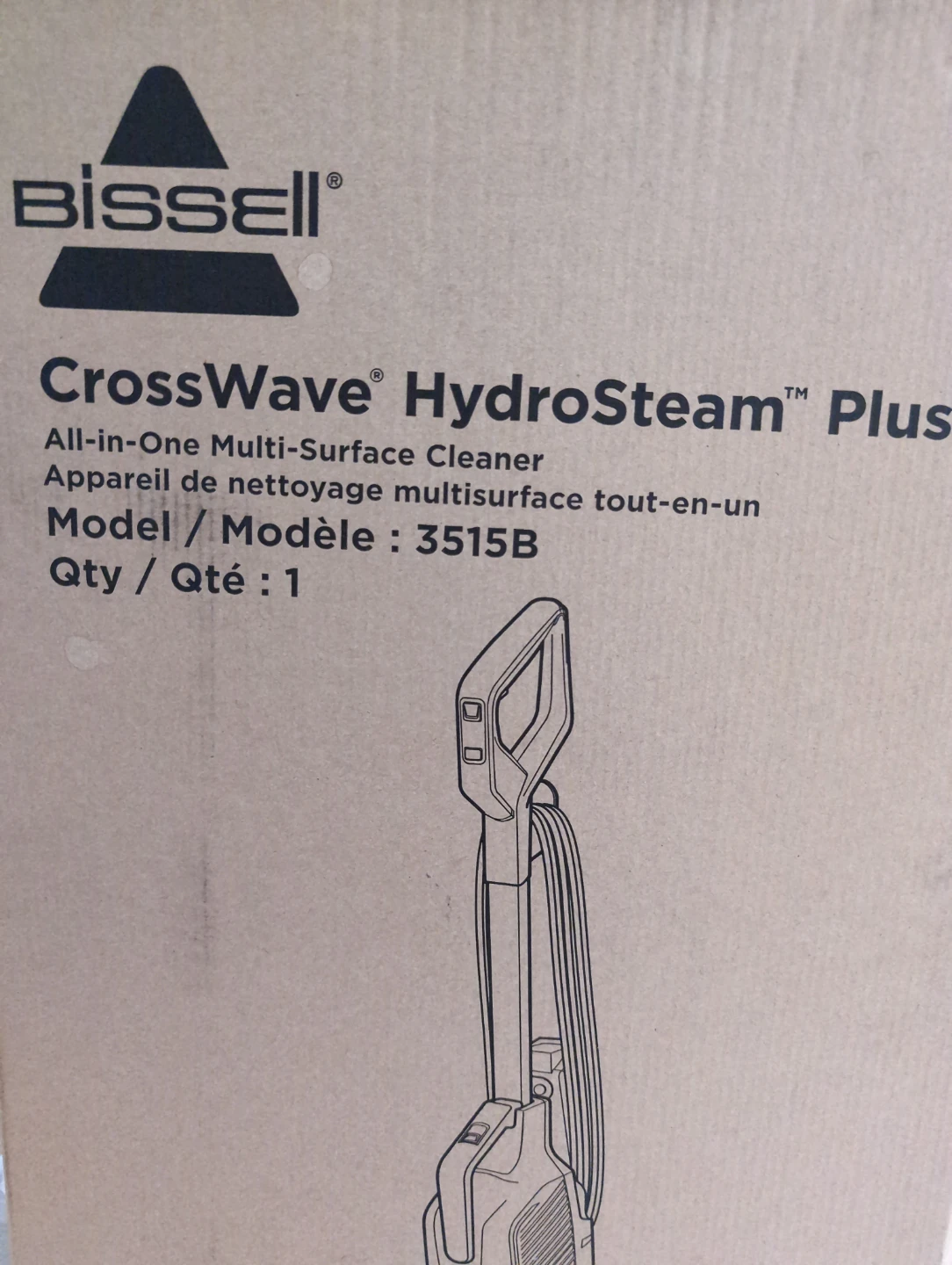 Bissell CrossWave HydroSteam Plus vacuum cleaner - photo 2