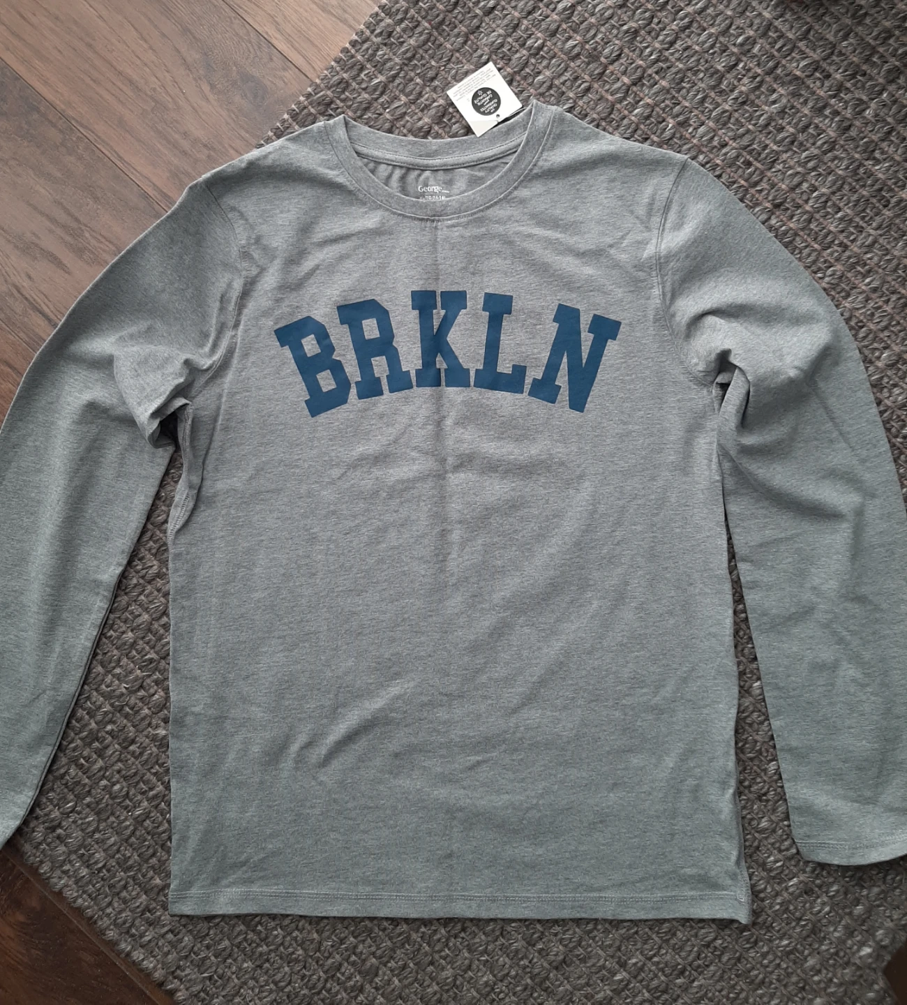 BNWT George BRKLN Long Sleeve Shirt XL/TG