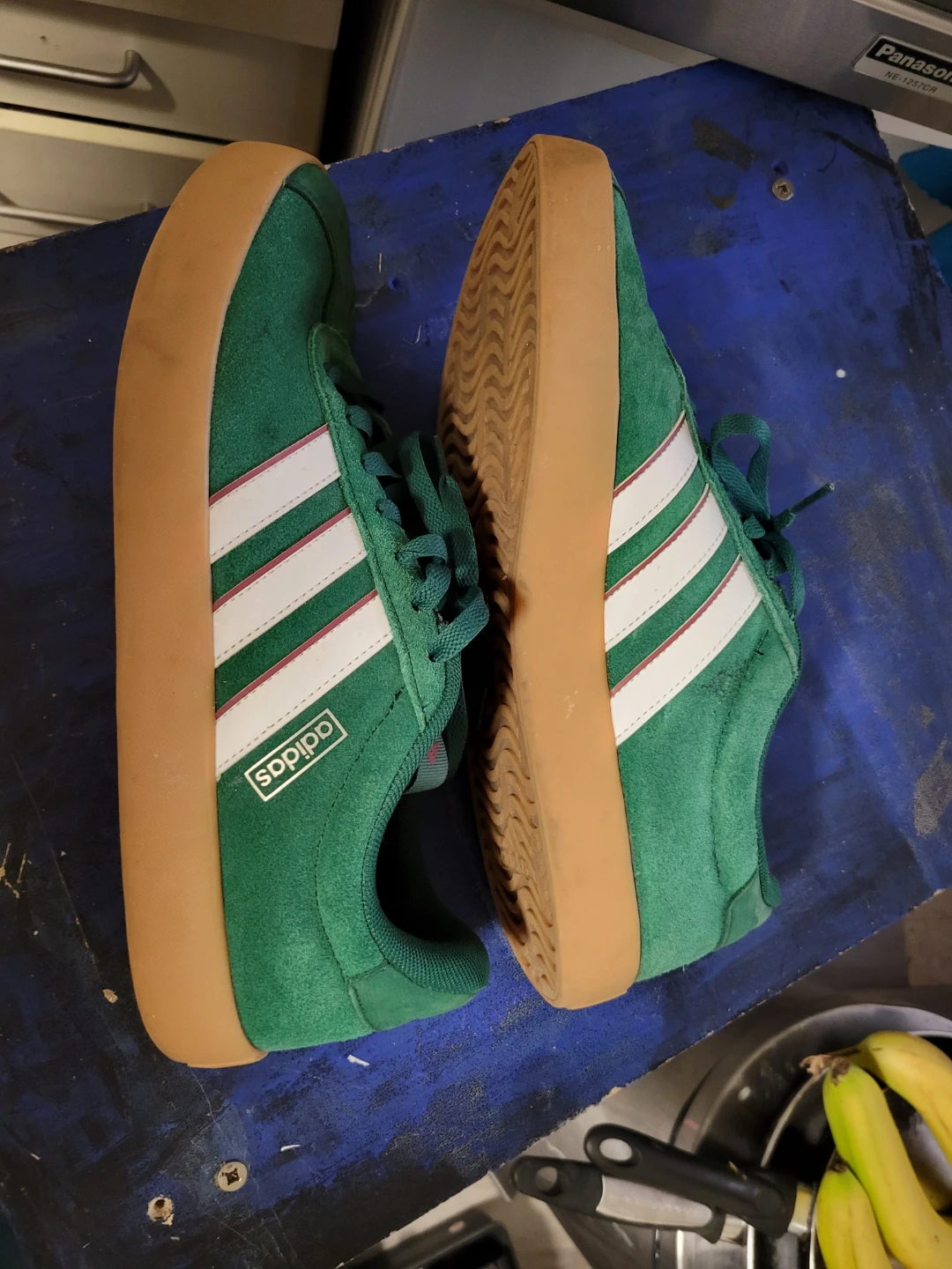 Adidas Gazelle Shoes - Green - Men's US 10.5