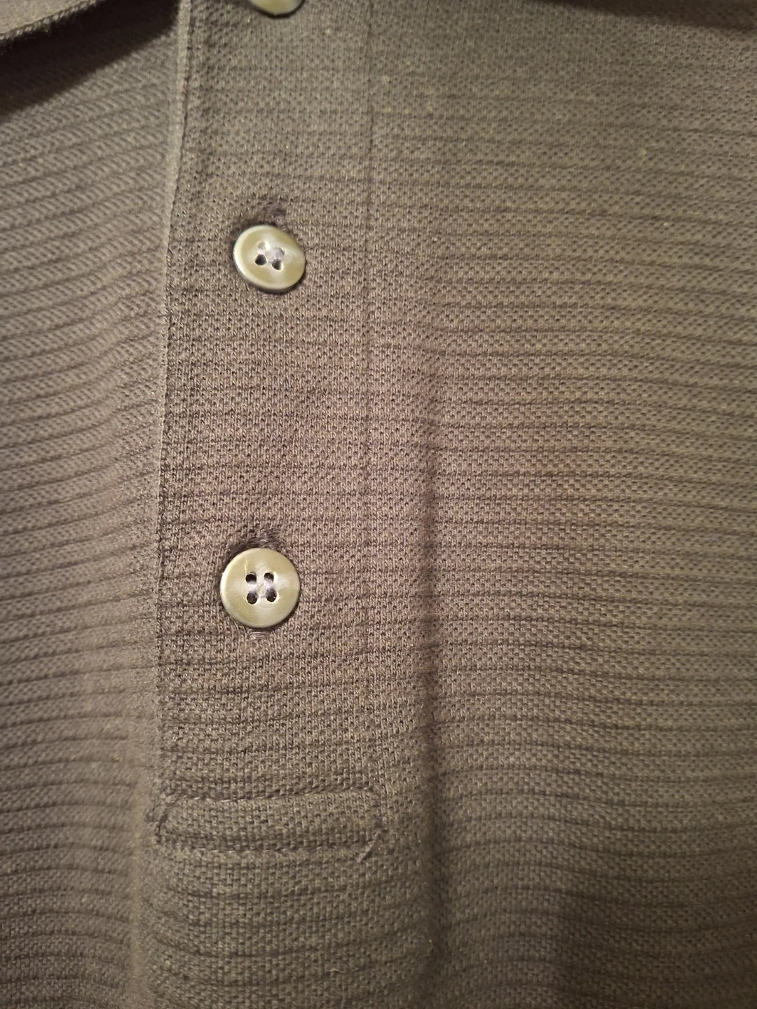 Mens navy golf shirt. - photo 2
