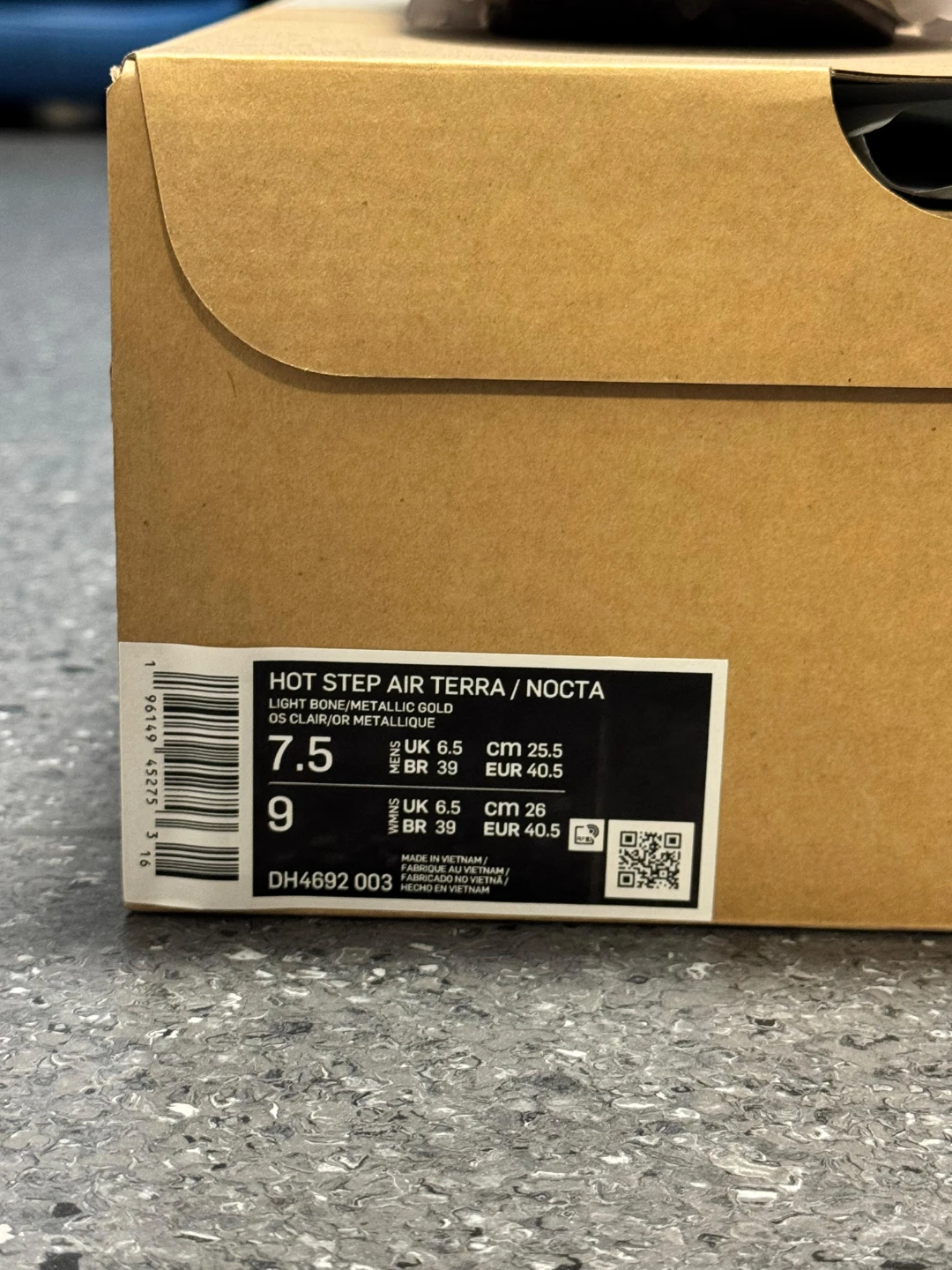Nike x Drake NOCTA Hot Step Air Terra White Gold OG - photo 2