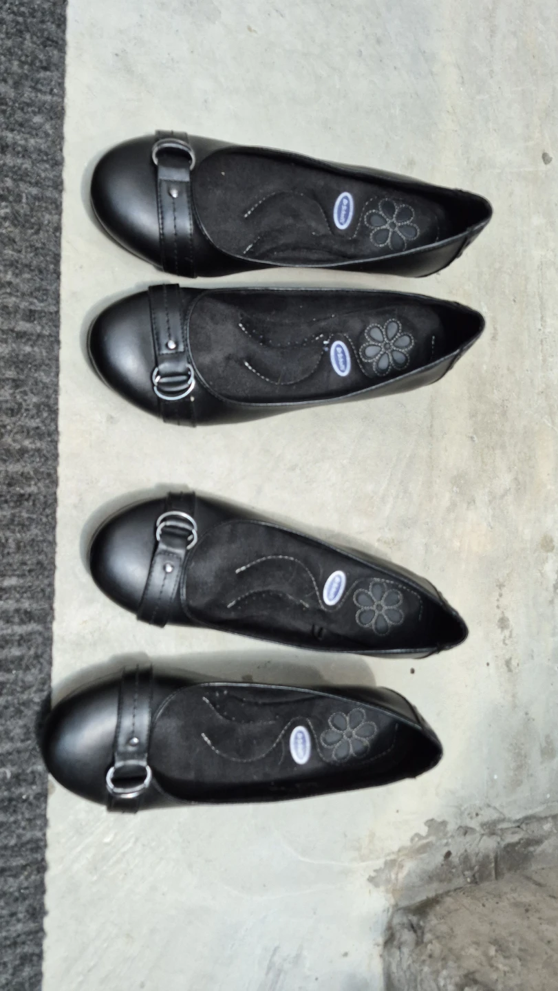 Hush puppies Black Ballet Flats - Size 8.5M and 7.5M