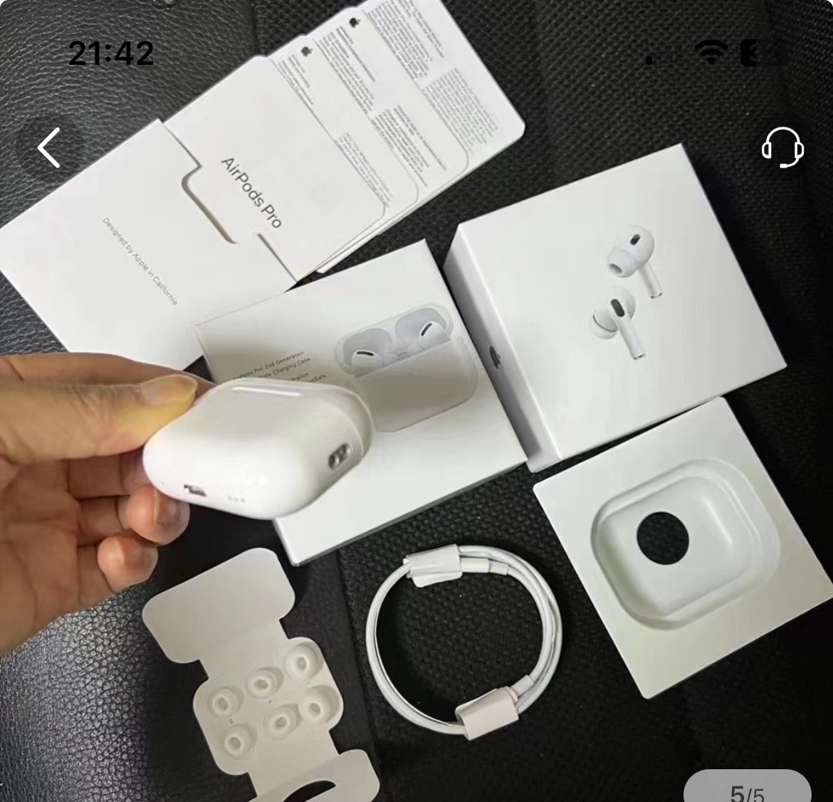 Apple AirPods Pro (2nd Gen) with Charging Case