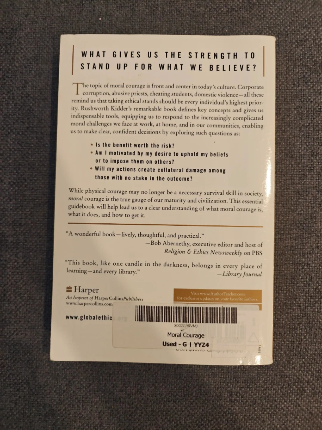 Moral Courage by Rushworth M. Kidder - photo 2