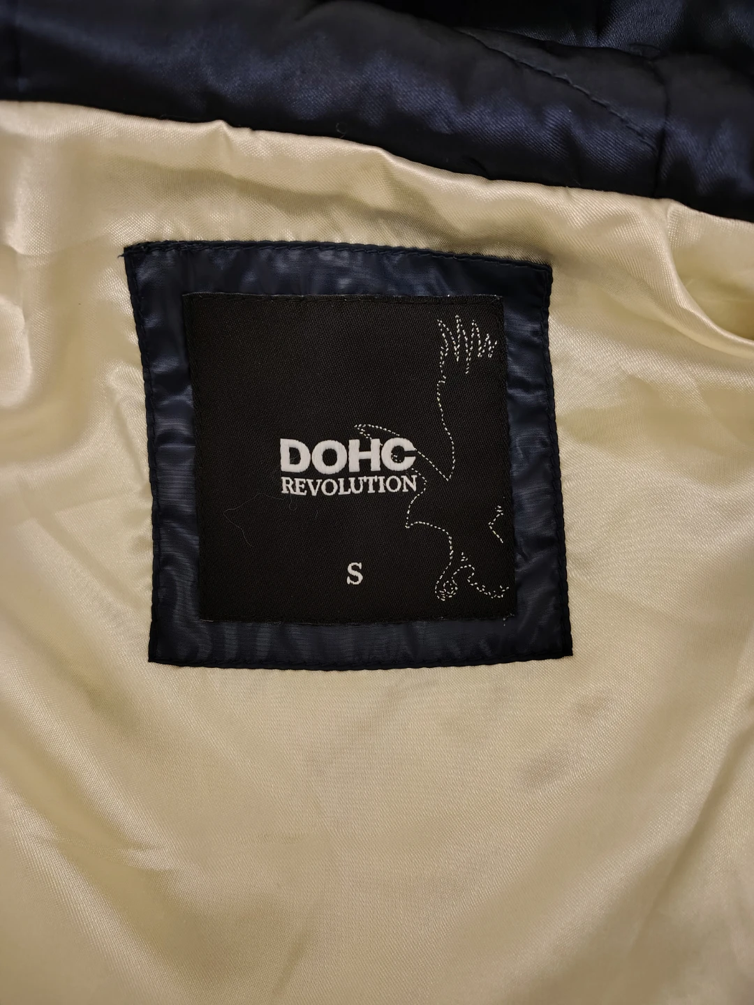 DOHC Revolution Navy Puffer Vest Size S - photo 3