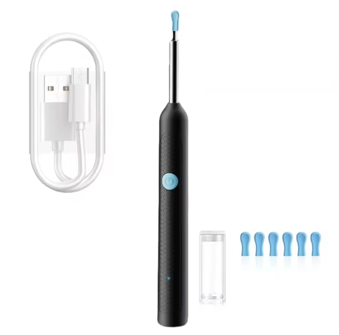 Digital Visual Ear Cleaner with USB Charging Cable