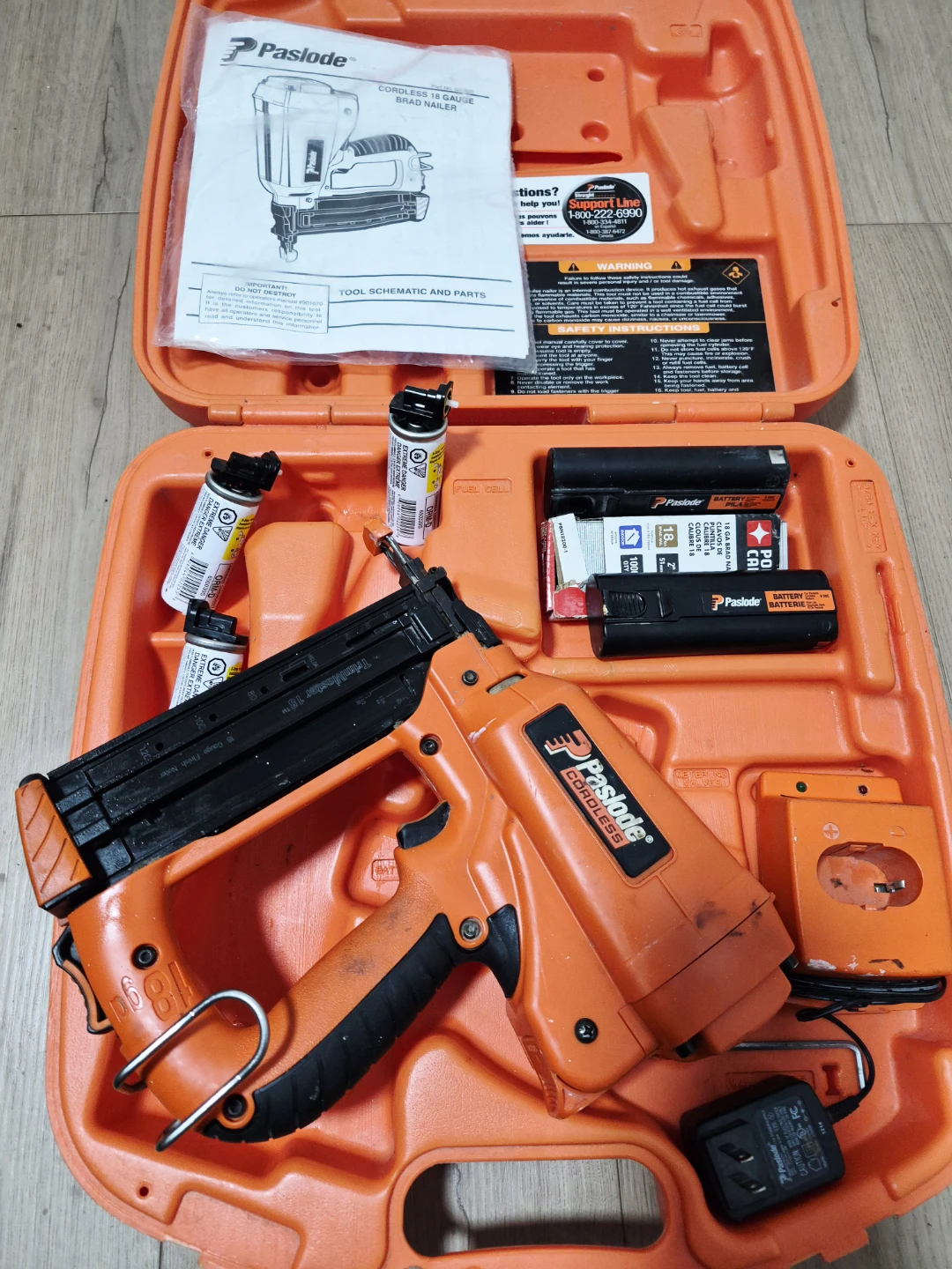 Paslode Cordless Framing Nailer Kit