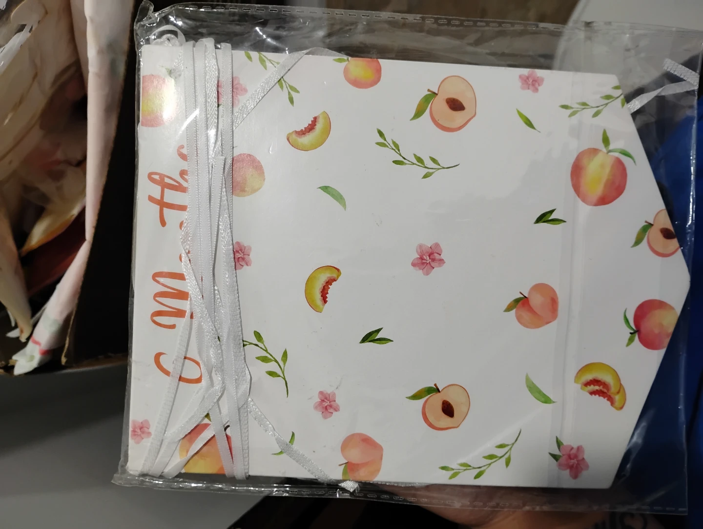 One sweet peach photo birthday month banner - photo 2
