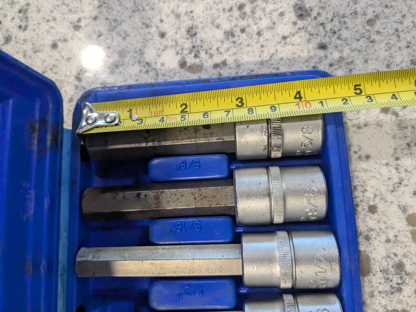 2 sets Westward 10 pc Drive Extra Long Hex Bit Socket 2 sets - photo 5