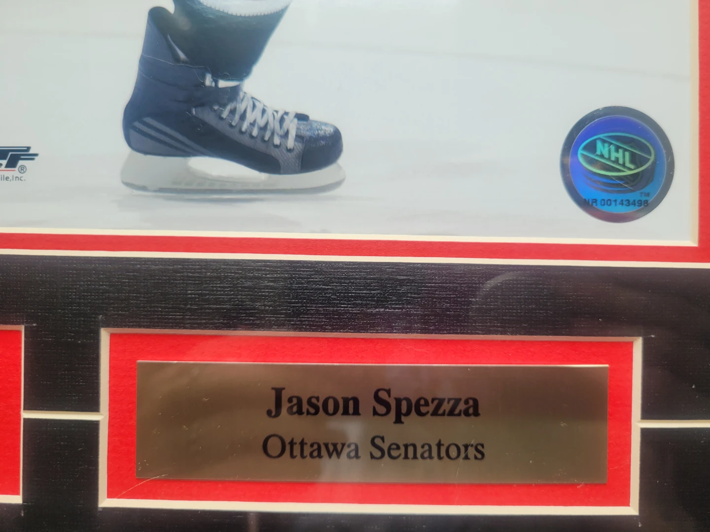 Jason Spezza Ottawa Senators Framed Photo with Plaque - photo 2