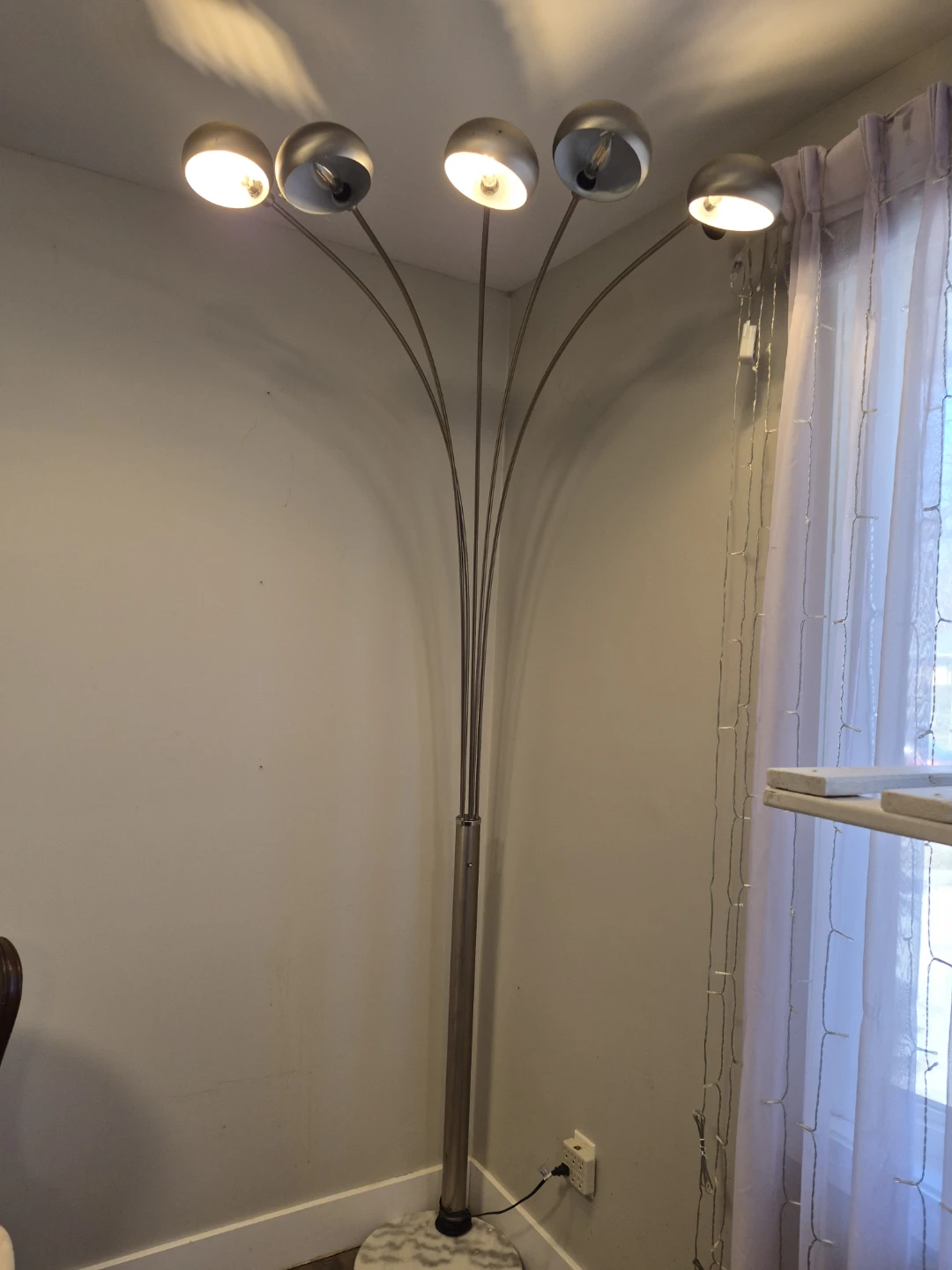 Arc Floor Lamp - 5 Lights - photo 2