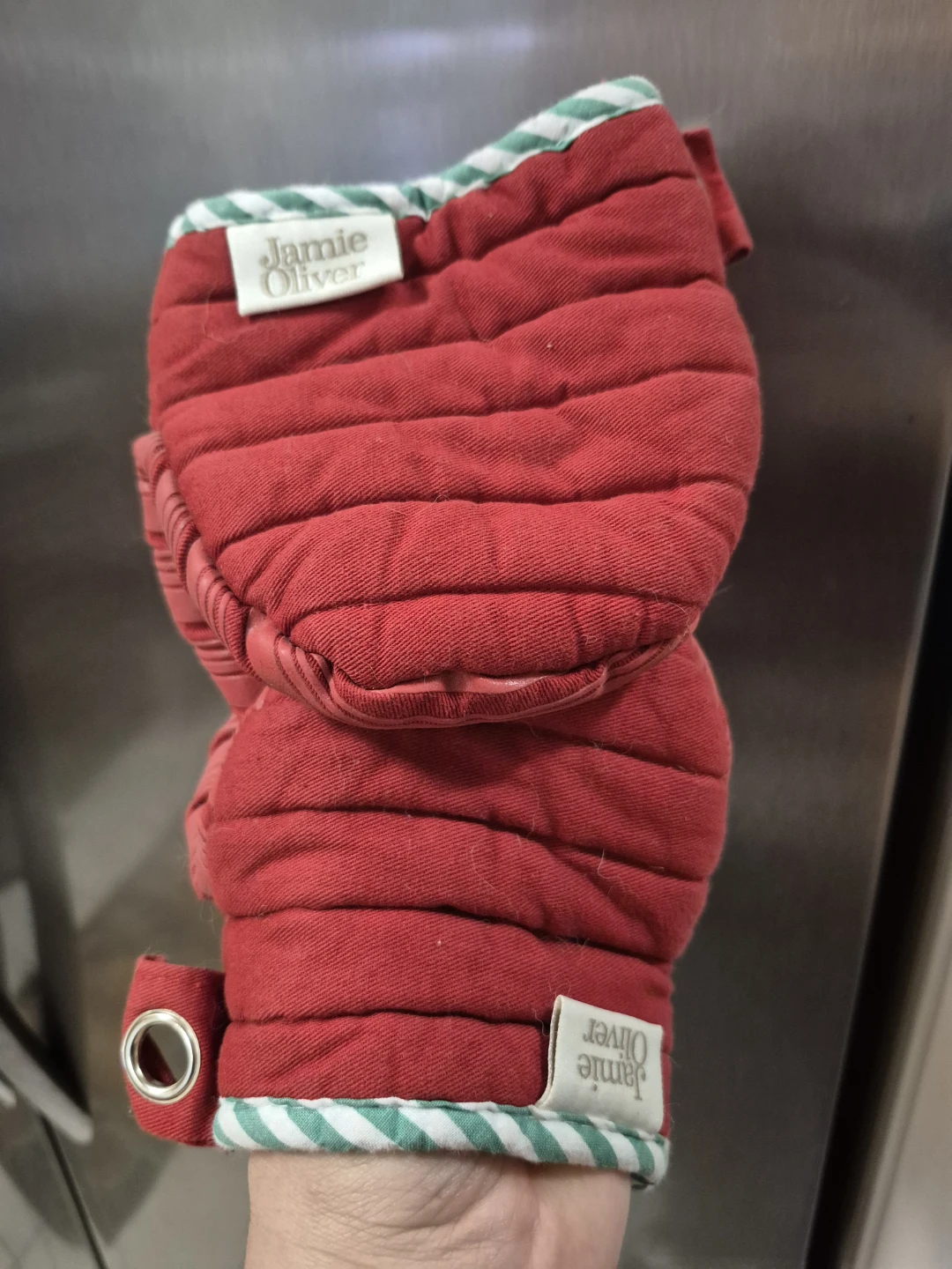 Jamie Oliver Red Oven Mitt - photo 5