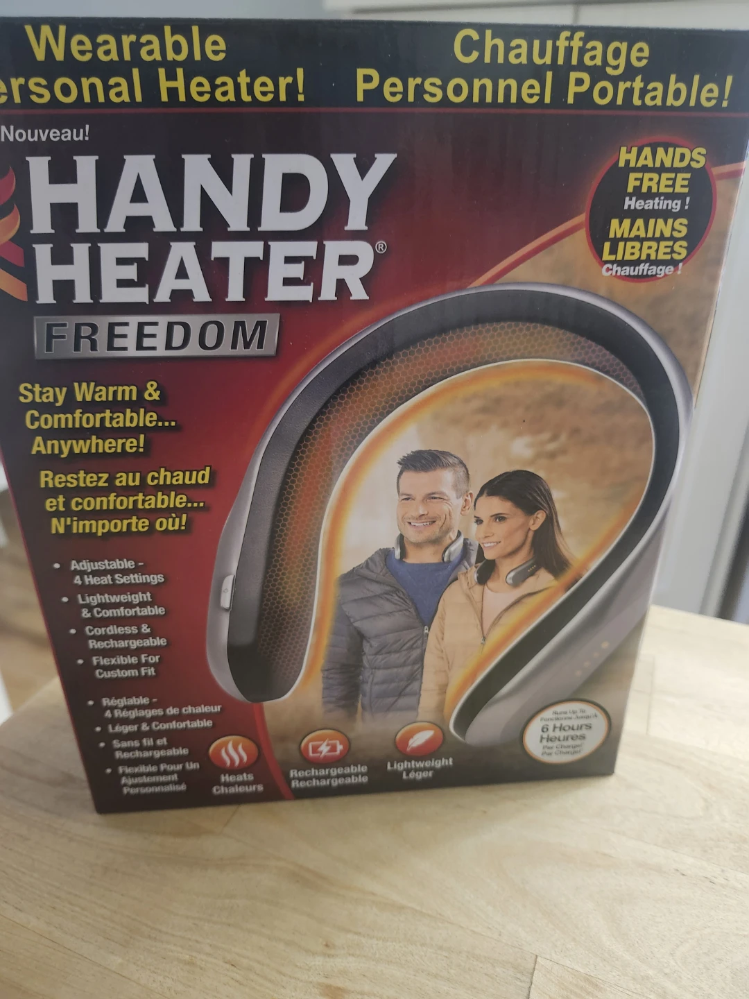 Wearable Personal Heater