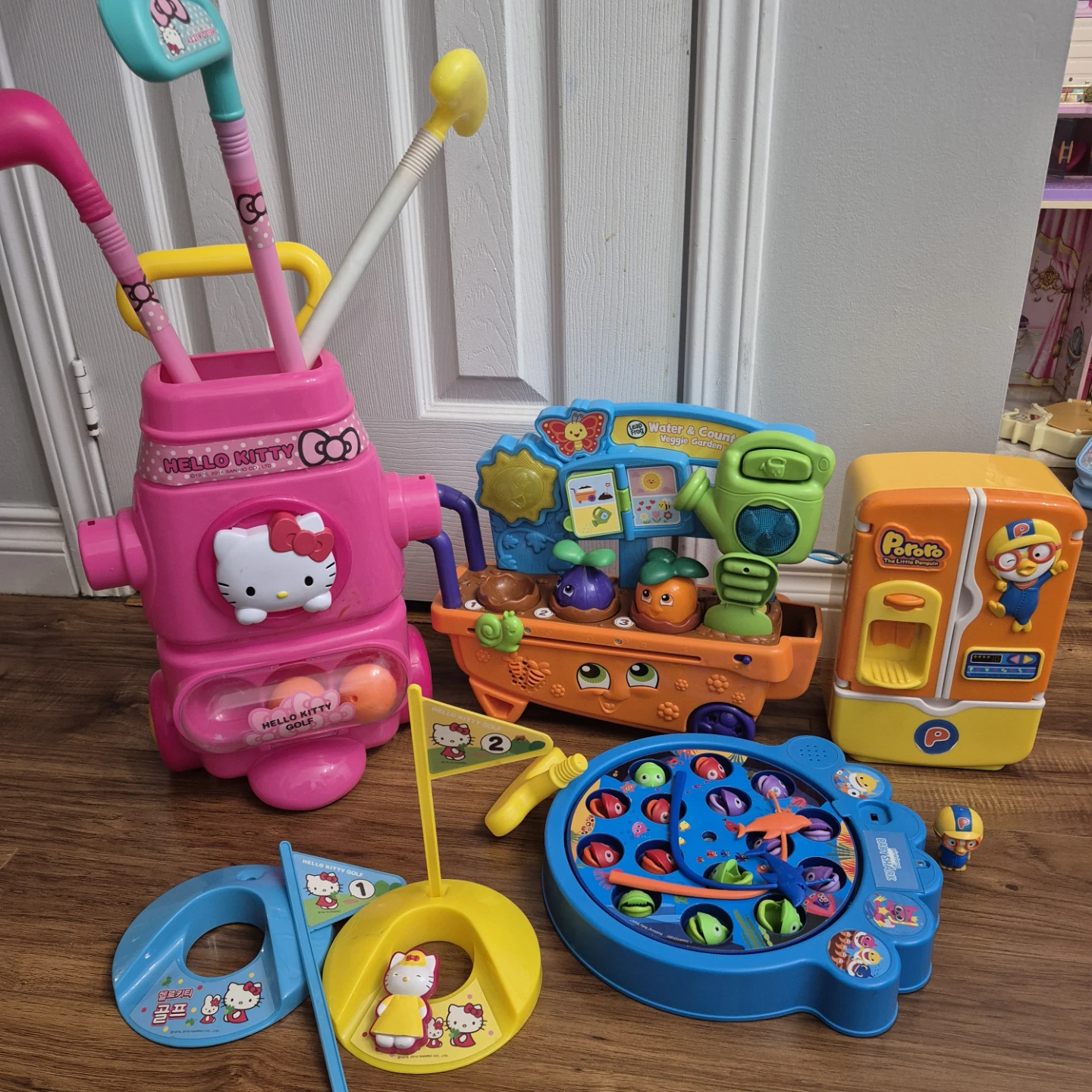 Hello Kitty Golf Toy Set & LeapFrog Water & Count Veggie Garden - photo 2